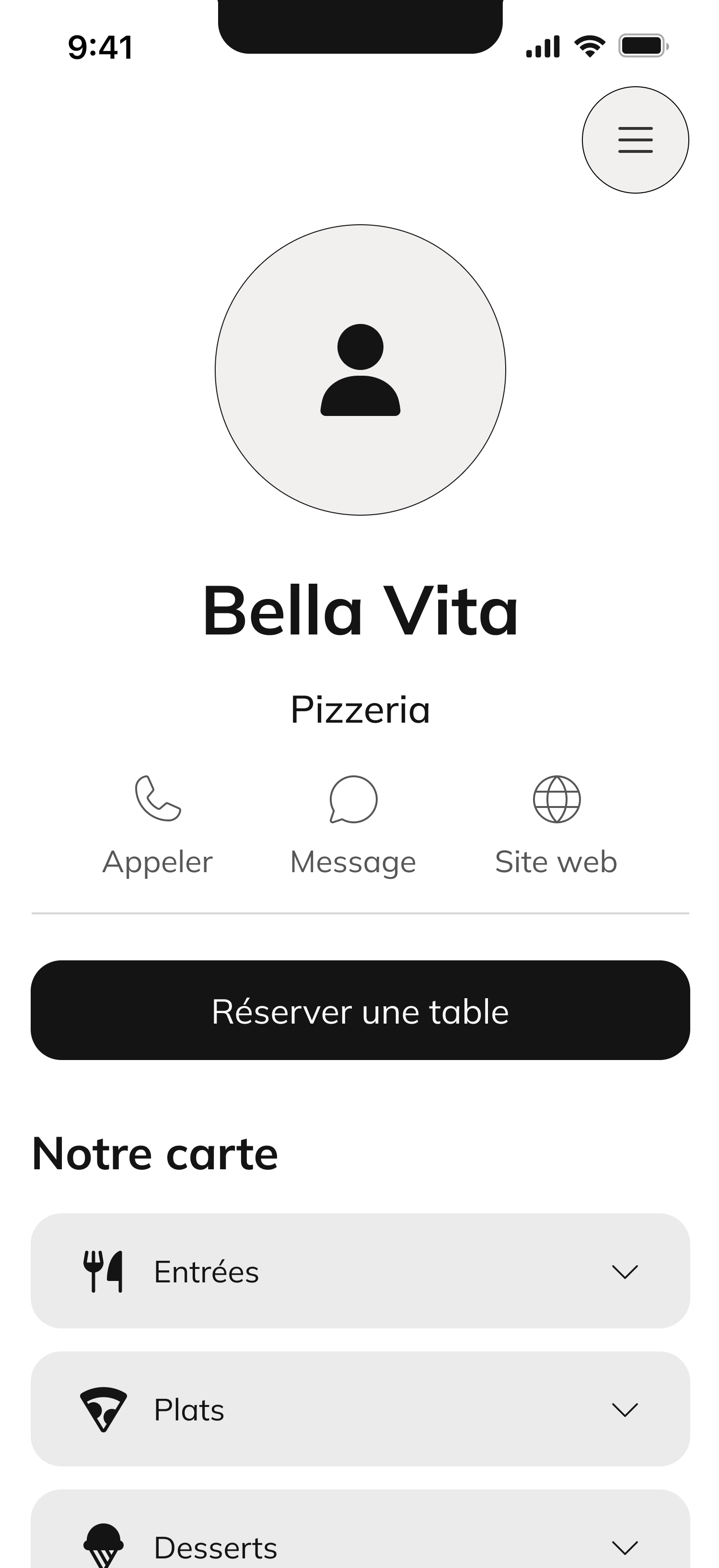 Template Pizzeria