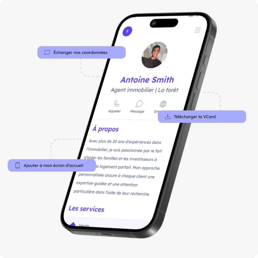 Carte digitale Linkeez