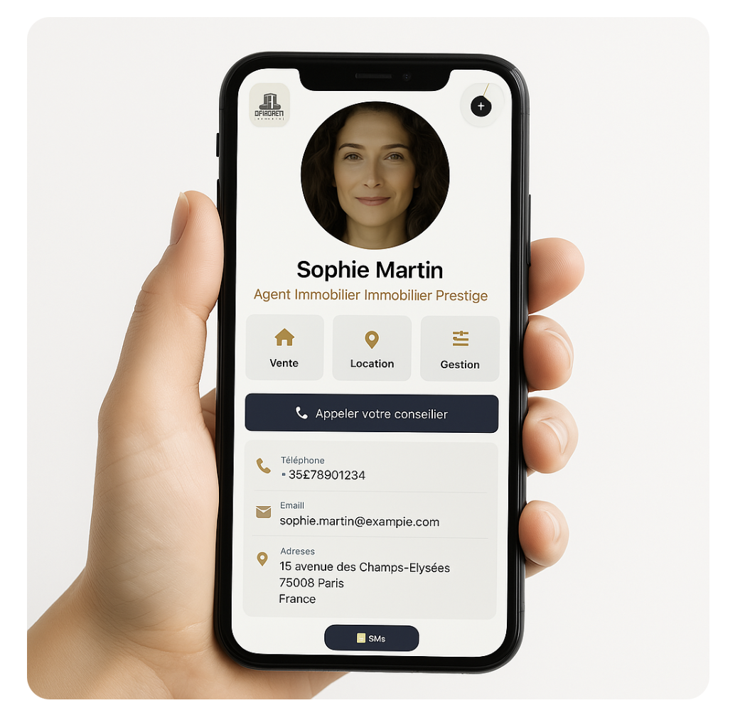 Carte digitale Linkeez