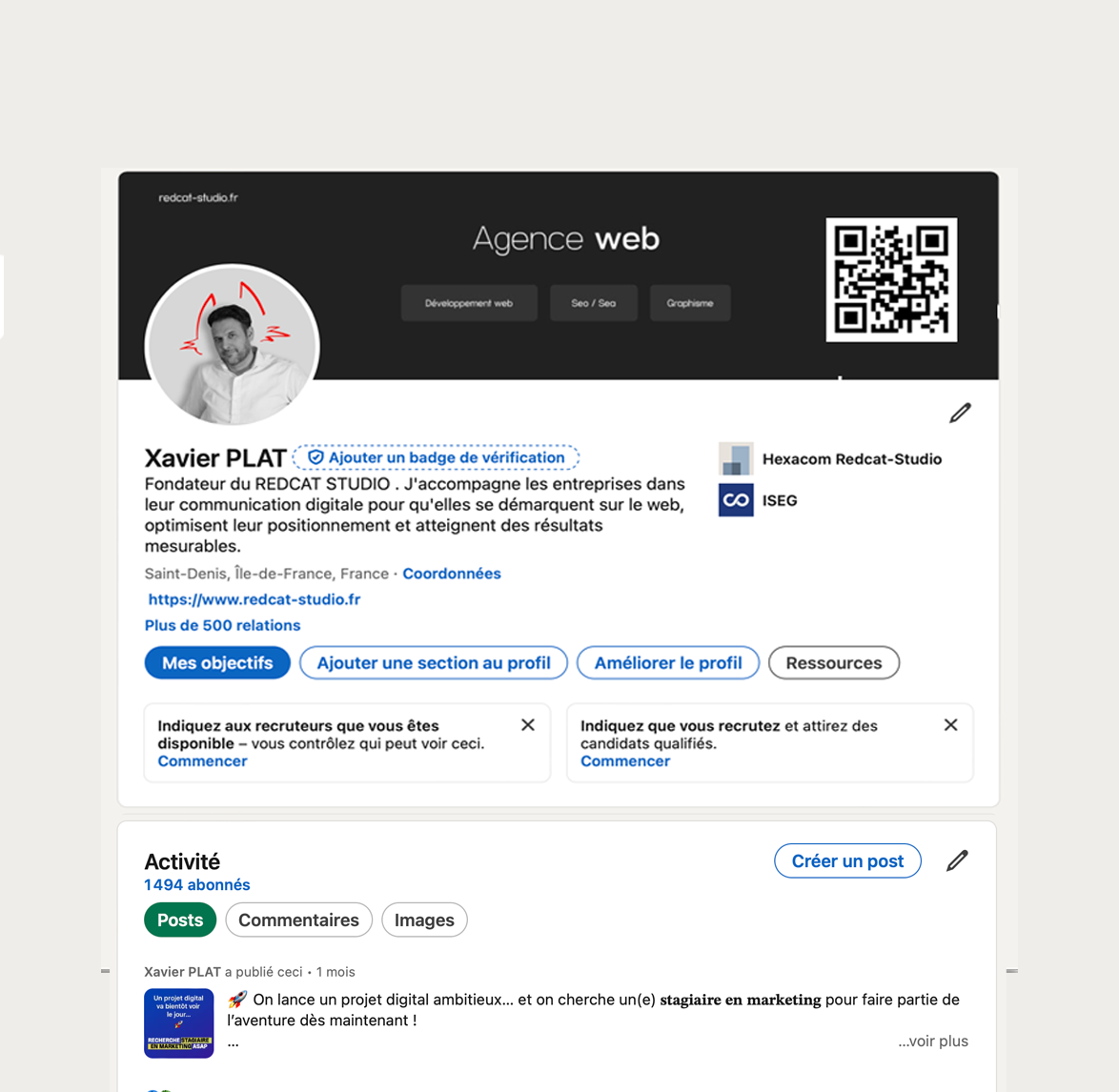 Profil LinkedIn