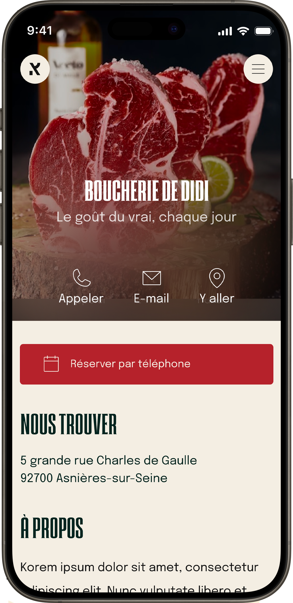 Boucherie