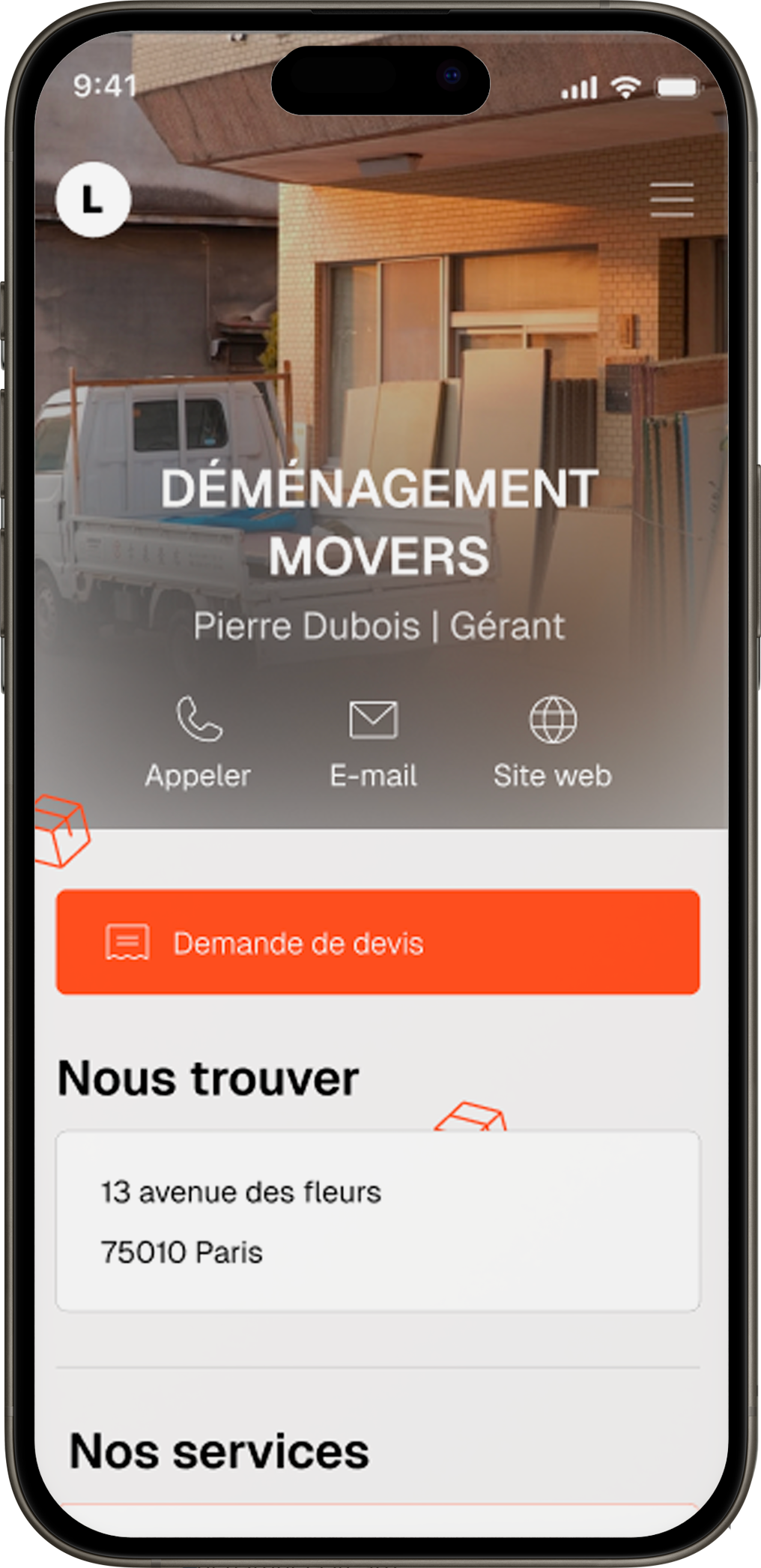 Societe de Déménagement
