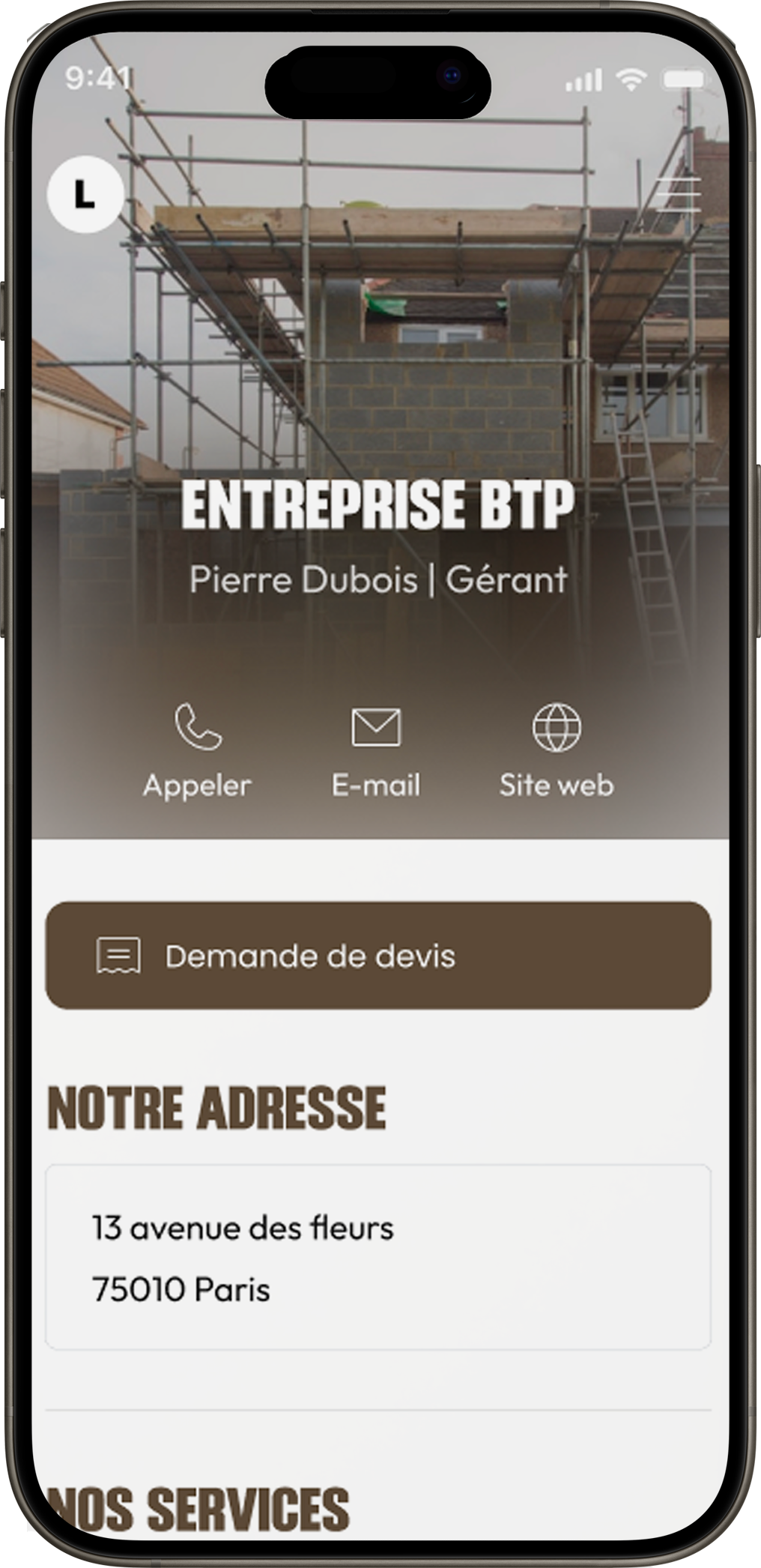Batiment Tout Corps d'Etat