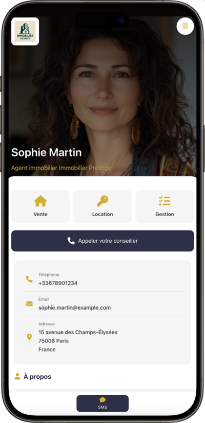 Template immobilier I1