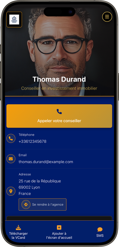 Template immobilier I2