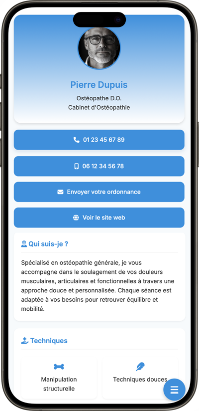 Template immobilier M3