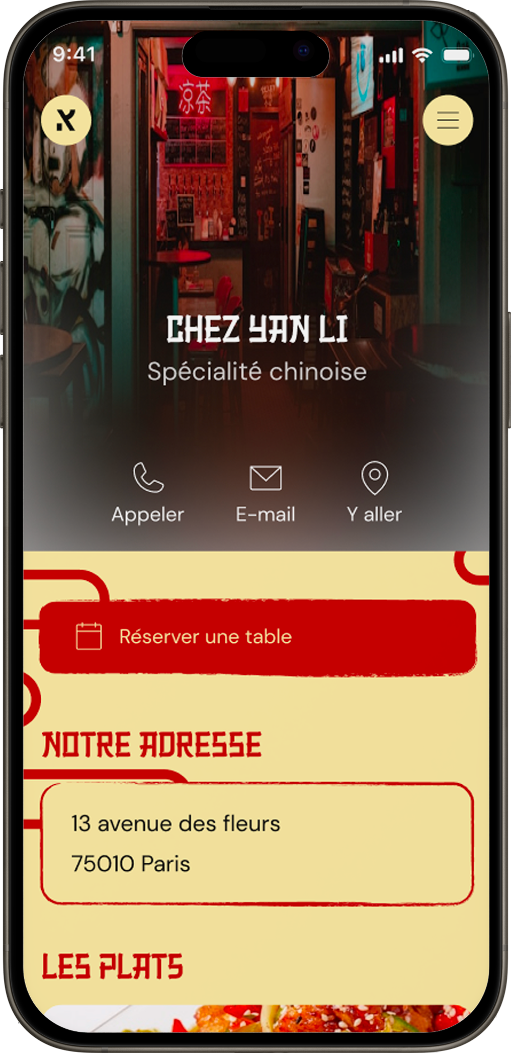 Restaurant Chinois